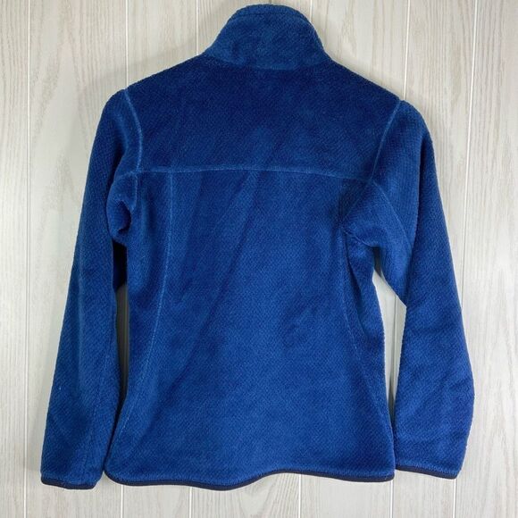 Patagonia Re-Tool Pullover Womens Blue Long Sleeve Snap-T Fleece Sweater Size XS - Picture 2 of 4